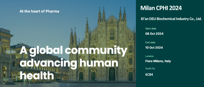 Sumali sa Deli Cyclodextrin sa CPHI Milan 2024!